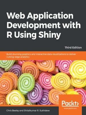 cover image of Web Application Development with R Using Shiny